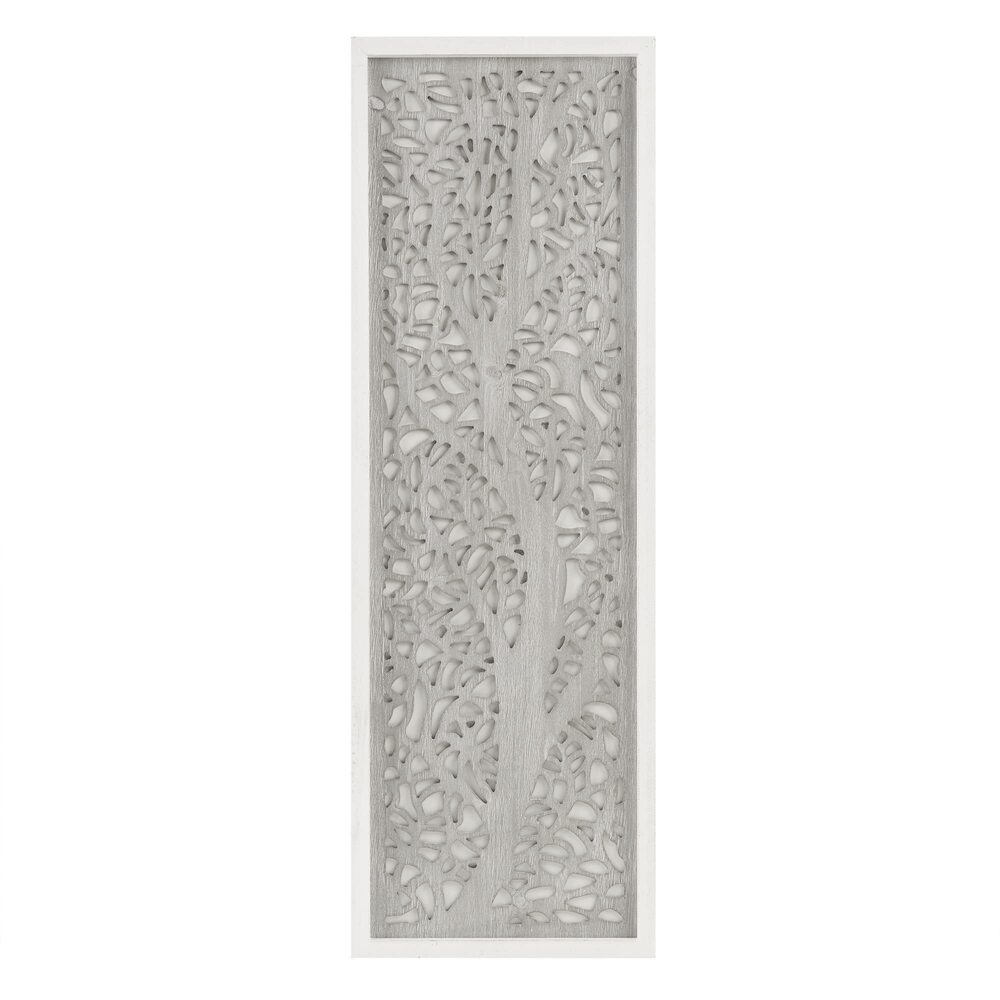 6911 Laurel Wall Art - Laser Cut Carved Botanical Tree Branches, Genuine